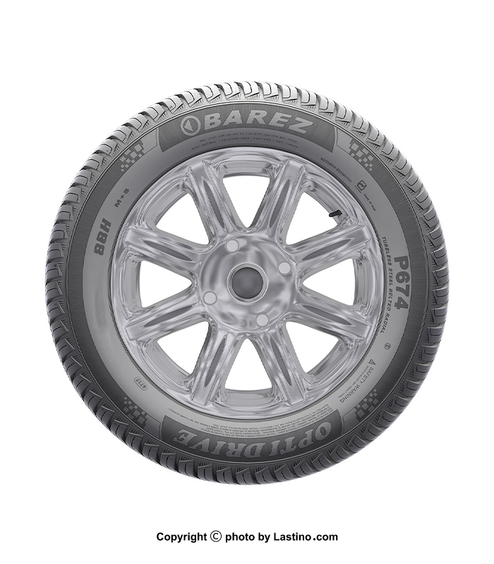 مشخصات لاستيک بارز ایران سايز 185/65R15 88H گل Opti Drive P674