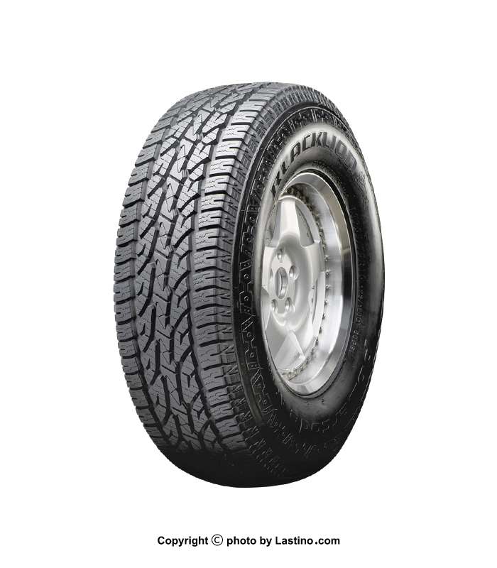 مشخصات و قیمت لاستيک بلک لاین چین سايز 235/75R15 گل +Voracio A/T BA80