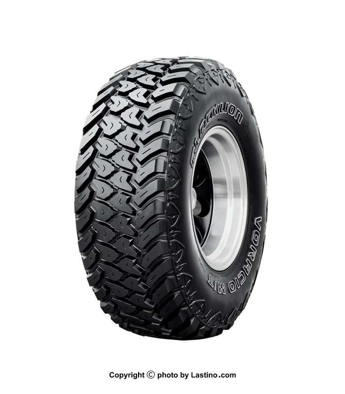مشخصات و قیمت لاستيک بلک لاین چین سایز 235/85R16 گل Voracio M871 نوشته سفید