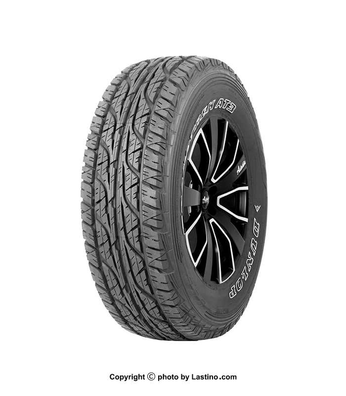 مشخصات و قیمت لاستيک دانلوپ ژاپن سايز 235/75R15 104/101S گل Grandtrek AT3 نوشته سفید