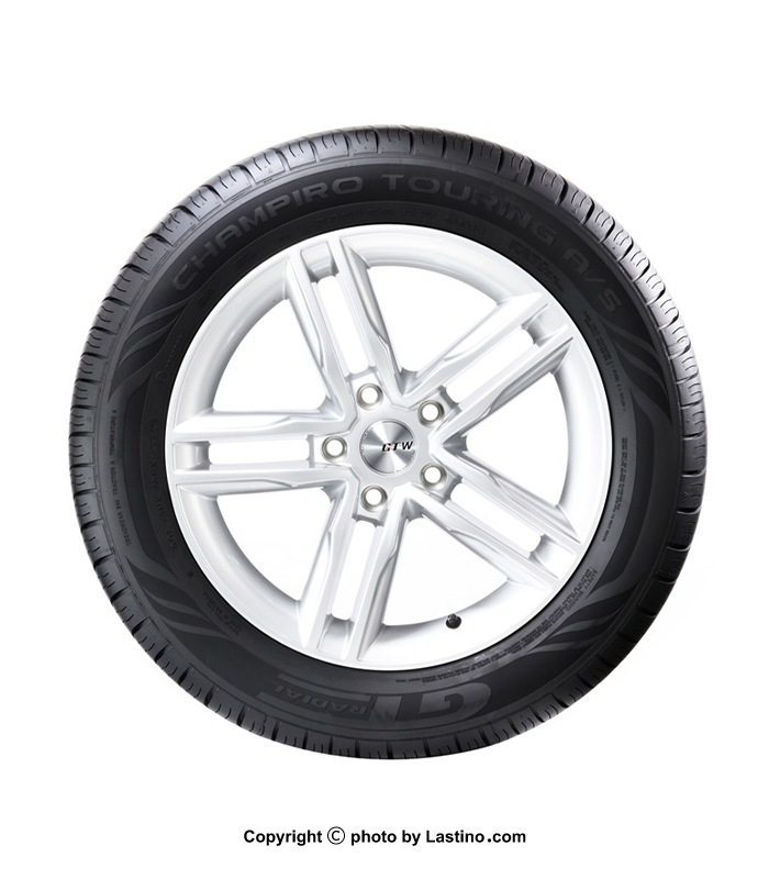 مشخصات لاستيک جي تي راديال اندونزي سايز 205/50R17 93V گل Champiro Touring AS
