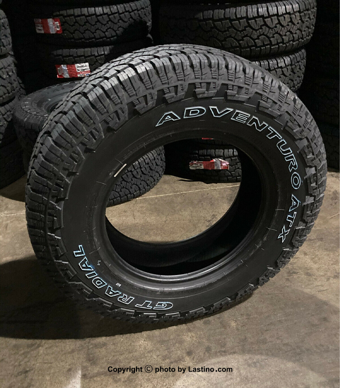 GT Radial Tire 265/70R18 124/121S Pattern Adventuro ATX OWL