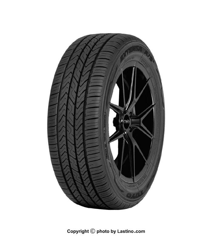 مشخصات و قیمت لاستيک تویو ژاپن سايز 235/40R19 96V گل Extensa A/S II