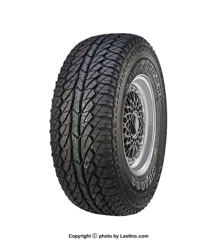 مشخصات و قیمت لاستيک کامفرزر چين سايز 265/70R16 111T گل CF1000 A/T نوشته سفید - لاستیک کامفورسر