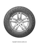 Laufenn Tire 245/65R17 107T Pattern X FIT AT