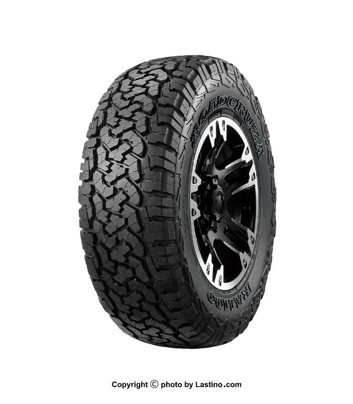 مشخصات و قیمت لاستيک رودکروزا چين سايز 275/65R18 123/120S گل RA1100 A/T نوشته سفید
