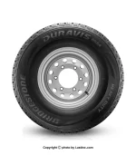 Bridgesto Tire 155R12 88R Pattern Duravis R624