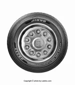 Jinyu Tire 305/70R22.5 152/150J JU555