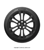 لاستیک هانکوک کره سایز 225/45R17 گل Ventus evo تولید 2025 - Image 3